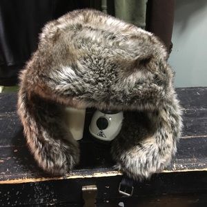 Faux fur winter hat